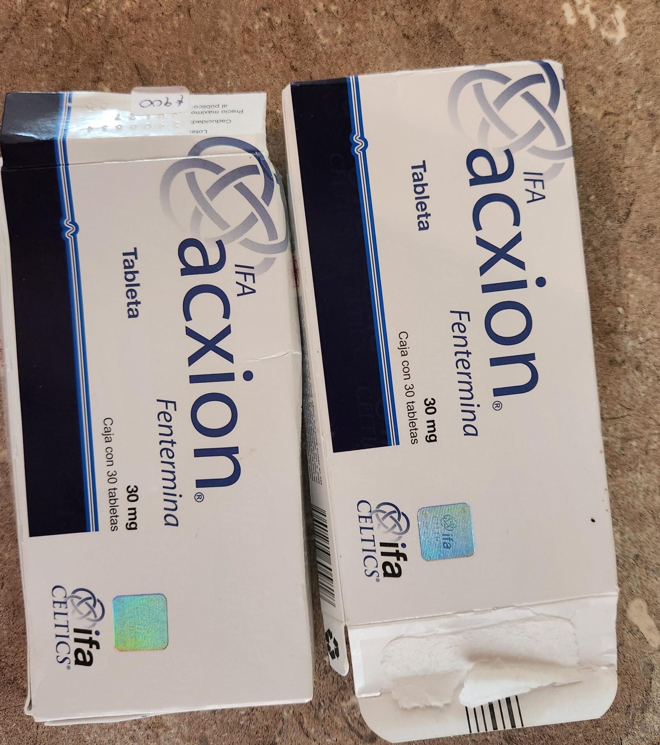 Acxion 30mg phentermine